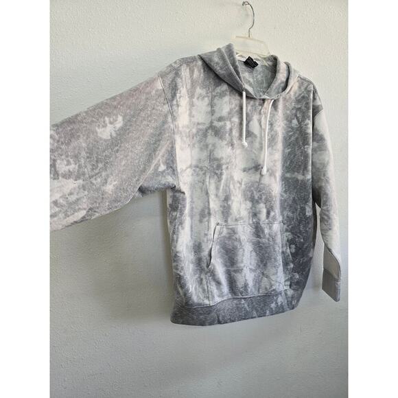 Nike Icon Clash Womens Hoodie Training Hoodie Tie Dye Size Small Gray DQ1140 - Picture 6 of 9
